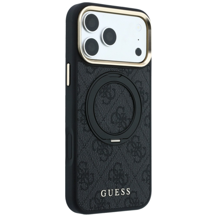Guess - Guess Mobilskal För iPhone 18 Pro Max/17 Pro Max Magsafe Ringstativ 360 4G