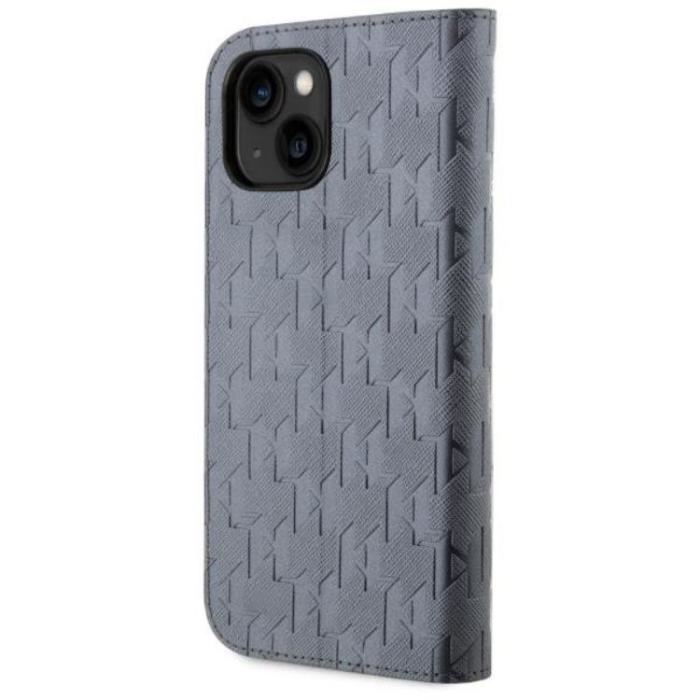 KARL LAGERFELD - Karl Lagerfeld iPhone 14 Plånboksfodral Saffiano Monogram