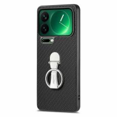 CASENEO - CASENEO C1-19 Xiaomi 17 Pro Max Fodral KonstL&auml;der - Svart