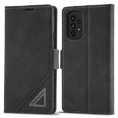 FORWENW - FORWENW F3-Series Samsung Galaxy A53 5G Pl&aring;nboksfodral Konstl&auml;der - Svart