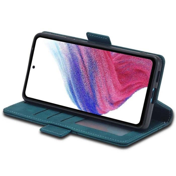 FORWENW - FORWENW F3-Series Samsung Galaxy A53 5G Plånboksfodral Konstläder - Cyan