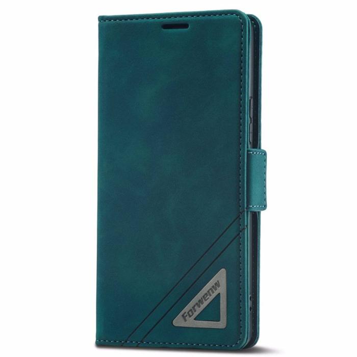FORWENW - FORWENW F3-Series Samsung Galaxy A53 5G Plånboksfodral Konstläder - Cyan