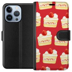 iSecrets - Plånboksfodral till Apple iPhone 13 Pro med Tårta