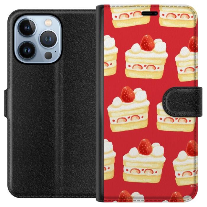 iSecrets - Plånboksfodral till Apple iPhone 13 Pro med Tårta