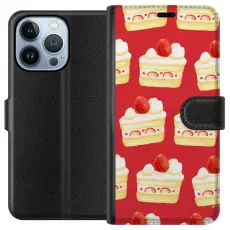 Gustaf - Pl&aring;nboksfodral till Apple iPhone 13 Pro med T&aring;rta