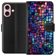 Gustaf - Pl&aring;nboksfodral till Apple iPhone 16 med Disco