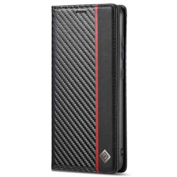 LC.imeeke - LC.IMEEKE Samsung Galaxy A53 5G Plånboksfodral Konstläder - Vit