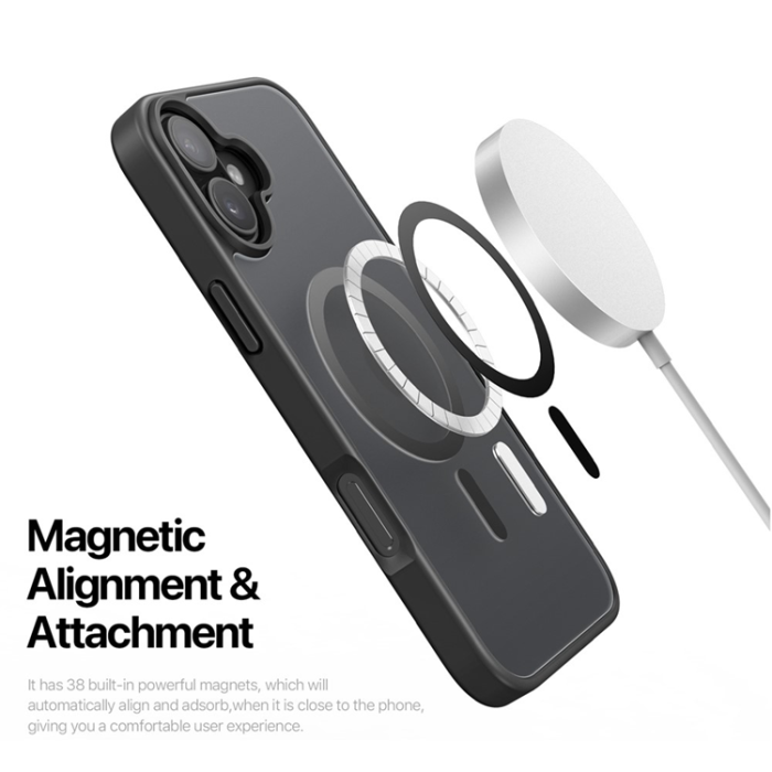 Dux Ducis - Dux Ducis iPhone 17 Mobilskal MagSafe Yind - Svart