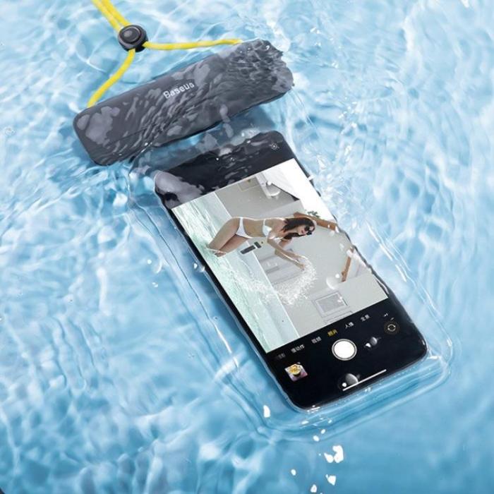 BASEUS - Baseus Vattentät Mobilväskor IPX8 7.2''- Vit