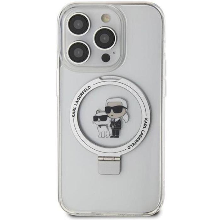 KARL LAGERFELD - KARL LAGERFELD iPhone 11/XR Mobilskal MagSafe Ringställ