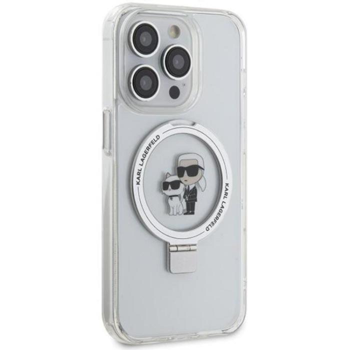 KARL LAGERFELD - KARL LAGERFELD iPhone 11/XR Mobilskal MagSafe Ringställ