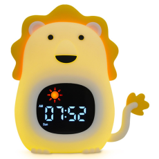 OEM - Väckarklocka med Nattlampa Cartoon Lion Tappkontroll JL-822