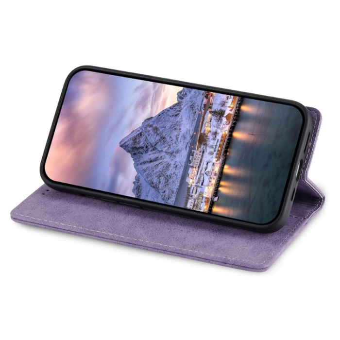 OEM - Galaxy S25 Ultra Plånboksfodral RFID Blocking - Lila