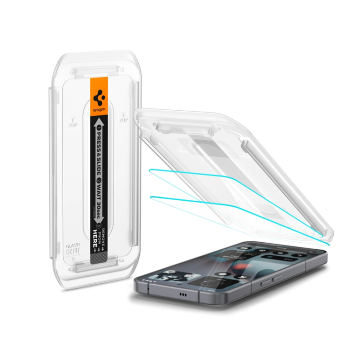 Spigen - [2-Pack] Spigen Nothing Phone 3 Härdat Glas Skärmskydd EZ Fit