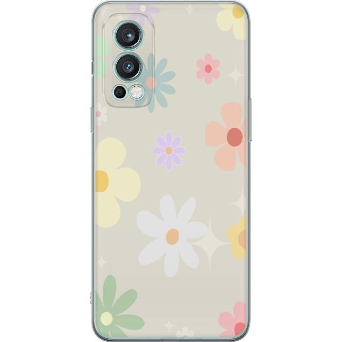 iSecrets - Mobilskal till OnePlus Nord 2 5G med fejdande blommor