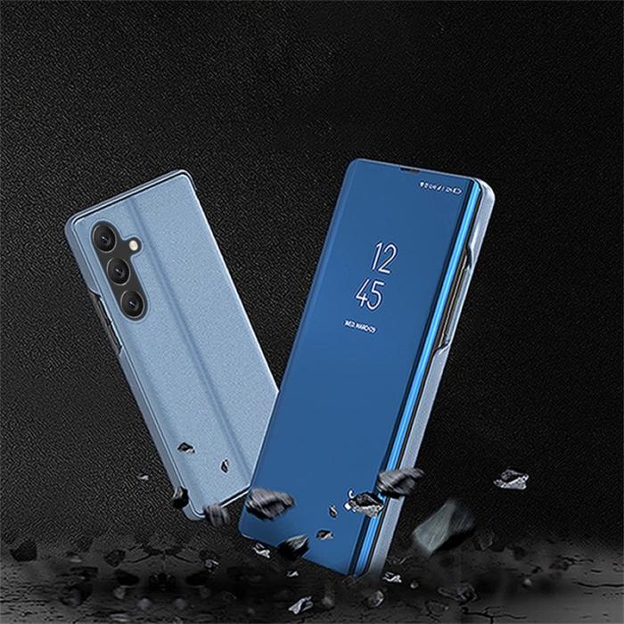 OEM - Samsung Galaxy S26/S26 Pro Skal Fodral Läder Flip - Blå