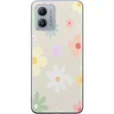 Gustaf - Mobilskal till Motorola Moto G53 med fejdande blommor