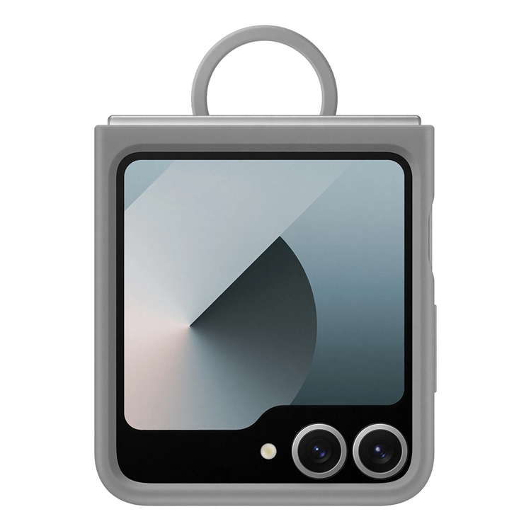 Samsung Galaxy Z Flip 6 Mobilskal Silikon - Grå | 2353 | AlltMobil