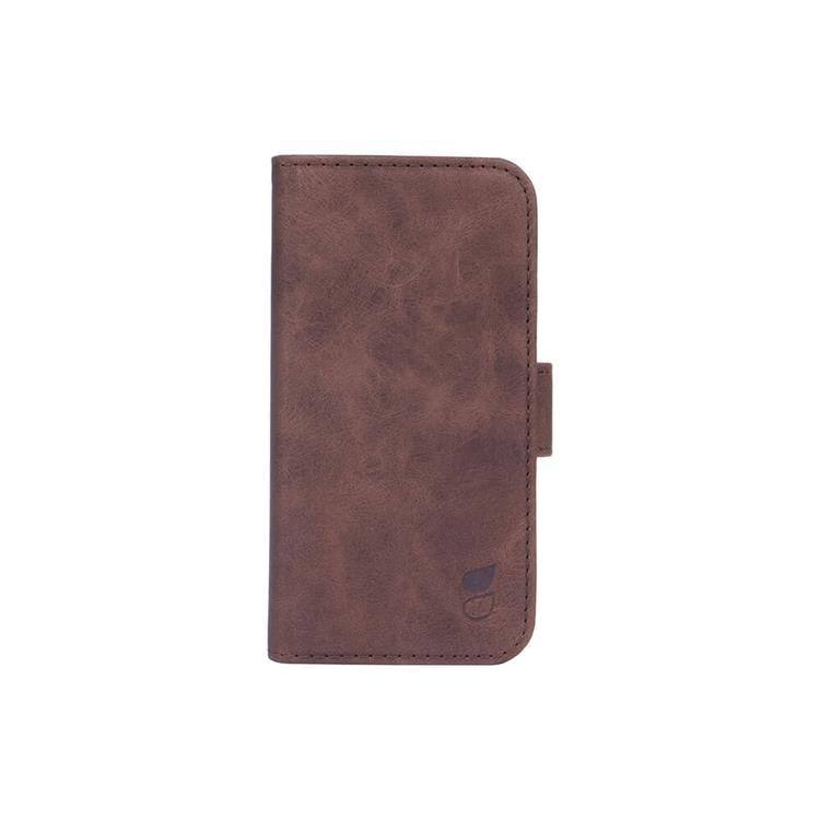 GEAR Mobilfodral Nubuck PU iPhone 12 Mini - Brun | 2353 | AlltMobil