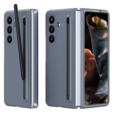 A-One Brand - Galaxy Z Fold 7 5G Mobilskal Med Stylus Hård PC - Mörkgrå