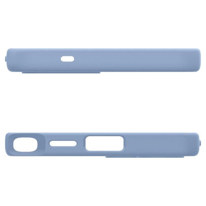 Spigen - Spigen Galaxy S25 Ultra Mobilskal Magsafe Silikon Fit - Blå