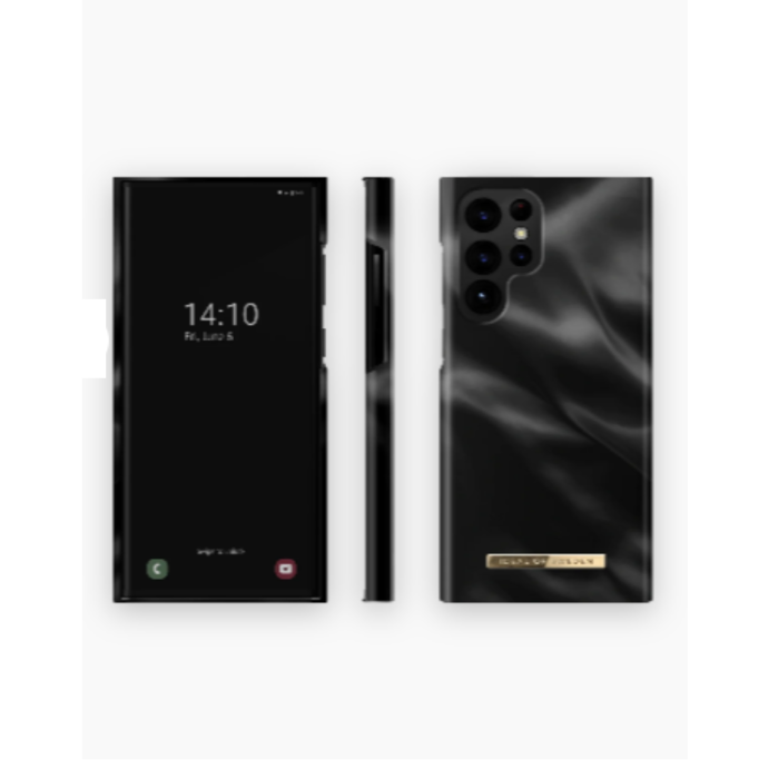 iDeal of Sweden - Ideal of Sweden Galaxy S22 Ultra Skal Fashion - Svart Satin