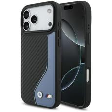 BMW - BMW iPhone 17 Pro Max Mobilskal MagSafe M Carbon Logo - Blå