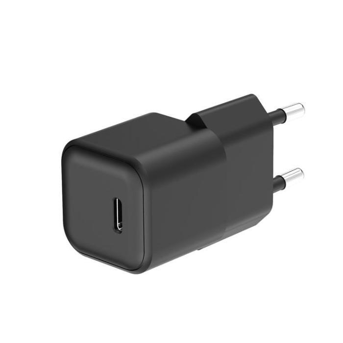 QUALO - QUALO Snabbladdare 20W USB-C Nano - Svart