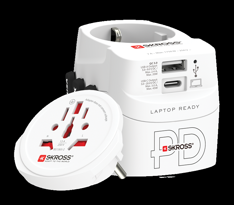 SKROSS Reseadapter USB-A/USB-C Pro Light | 505295 | AlltMobil