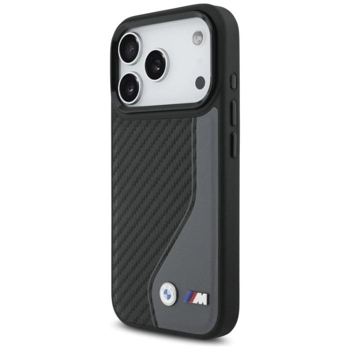 BMW - BMW iPhone 17 Pro Mobilskal MagSafe M Carbon Logo - Anthracite