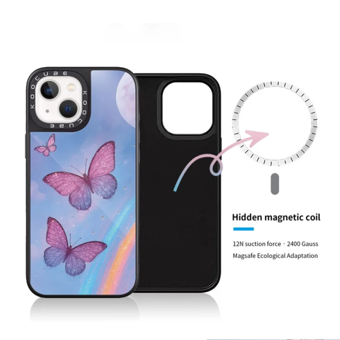 A-One Brand - iPhone 14 Mobilskal MagSafe Aluminium Silikon