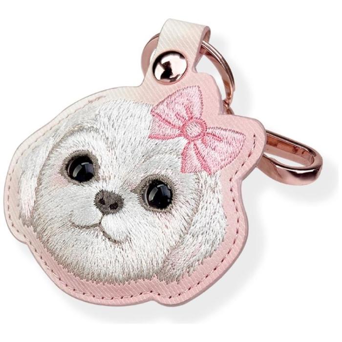 NIMMY - Nimmy AirTag Skal New Big Eyed Pet 2.0 Dog - Rosa