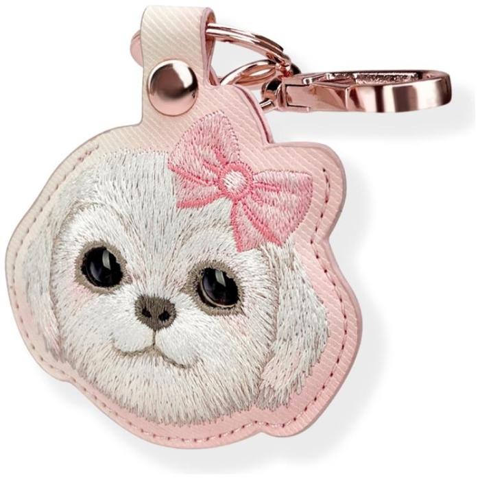 NIMMY - Nimmy AirTag Skal New Big Eyed Pet 2.0 Dog - Rosa