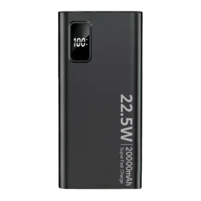 SiGN - SiGN Super Powerbank 20000 mAh, 22.5W - Svart