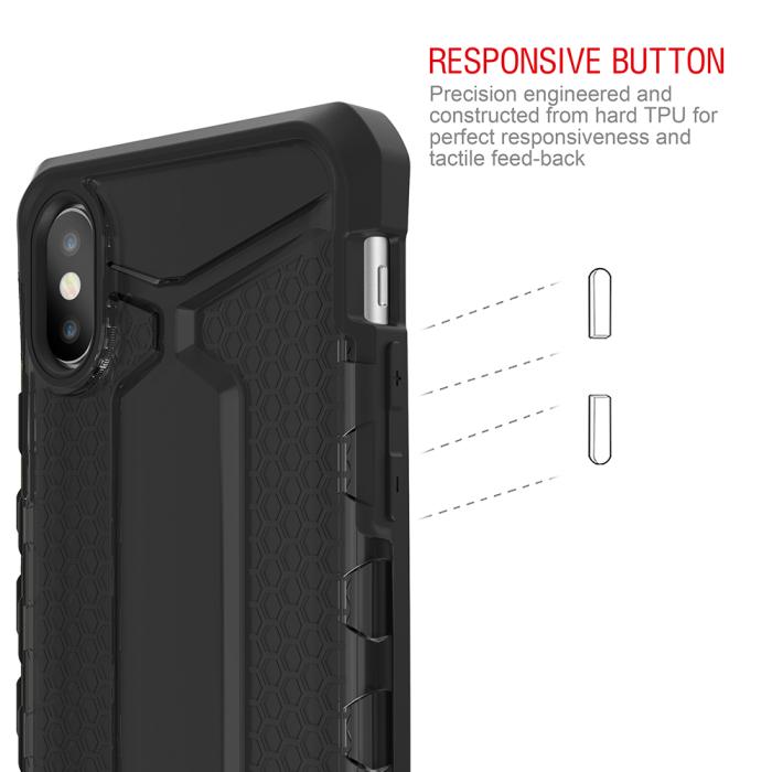ItSkins - Itskins Octane Skal till iPhone XS / X - Svart