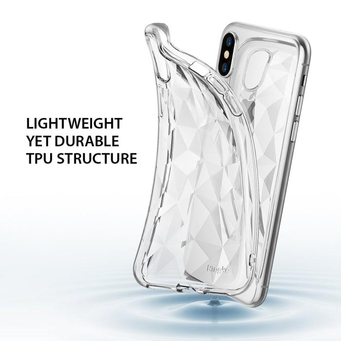 Rearth - Ringke Air Prism Skal till Apple iPhone XS / X - Clear