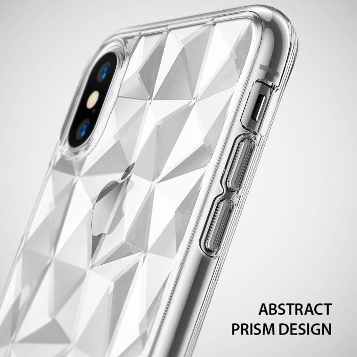 Rearth - Ringke Air Prism Skal till Apple iPhone XS / X - Clear