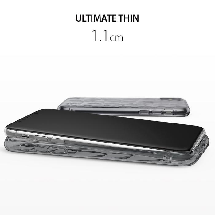 Rearth - Ringke Air Prism Skal till Apple iPhone XS / X - Grå