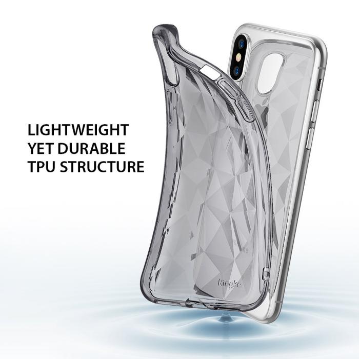 Rearth - Ringke Air Prism Skal till Apple iPhone XS / X - Grå