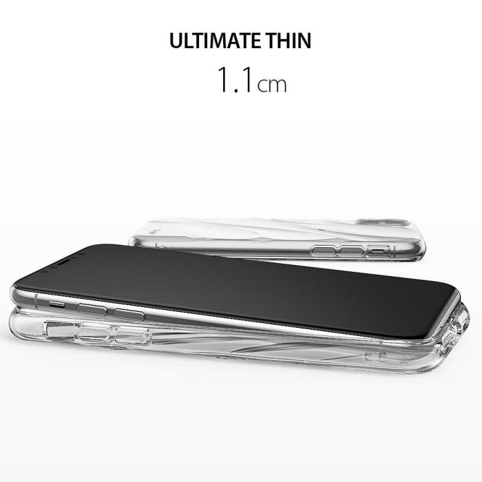 Rearth - Ringke Flow Skal till Apple iPhone XS / X - Clear