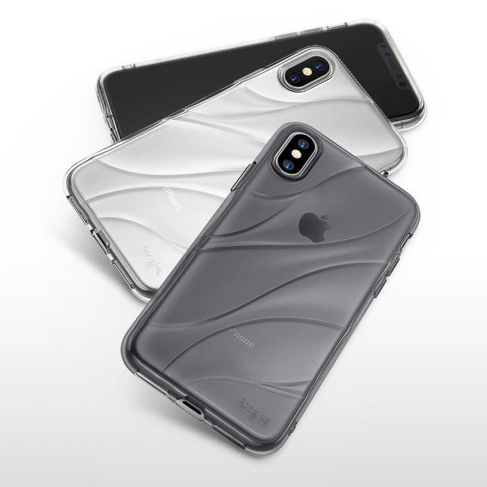 Rearth - Ringke Flow Skal till Apple iPhone XS / X - Clear