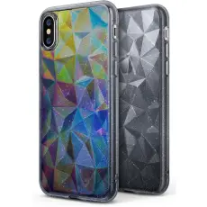 Rearth - Ringke Air Prism Glitter Skal till Apple iPhone XS / X - Gr&aring;