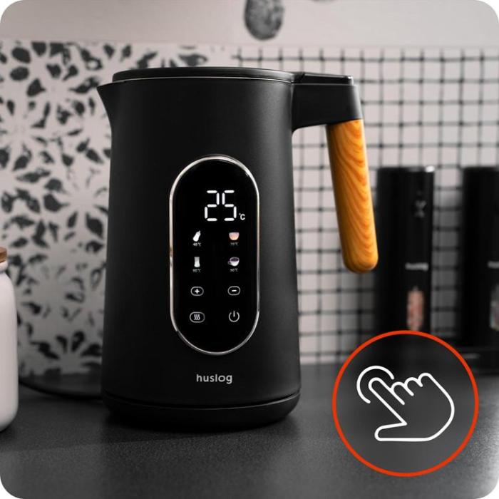 Huslog - Huslog Vattenkokare med Pekskärm HUS1049