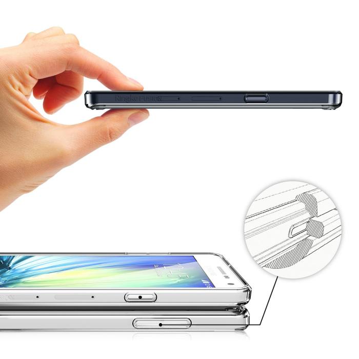 UTGATT5 - Ringke Fusion Skal till Samsung Galaxy A7 - Crystal View