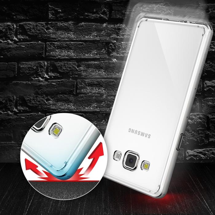 UTGATT5 - Ringke Fusion Skal till Samsung Galaxy A7 - Crystal View