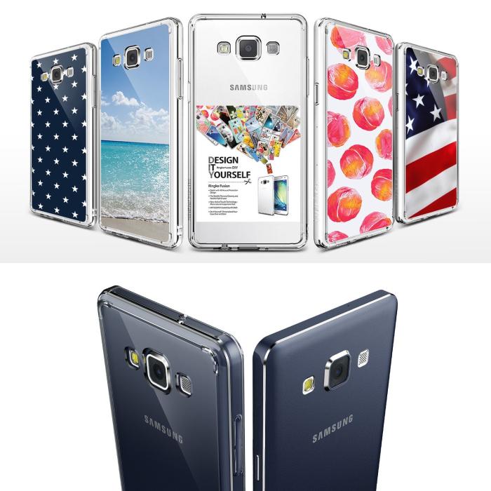 UTGATT5 - Ringke Fusion Skal till Samsung Galaxy A7 - Crystal View