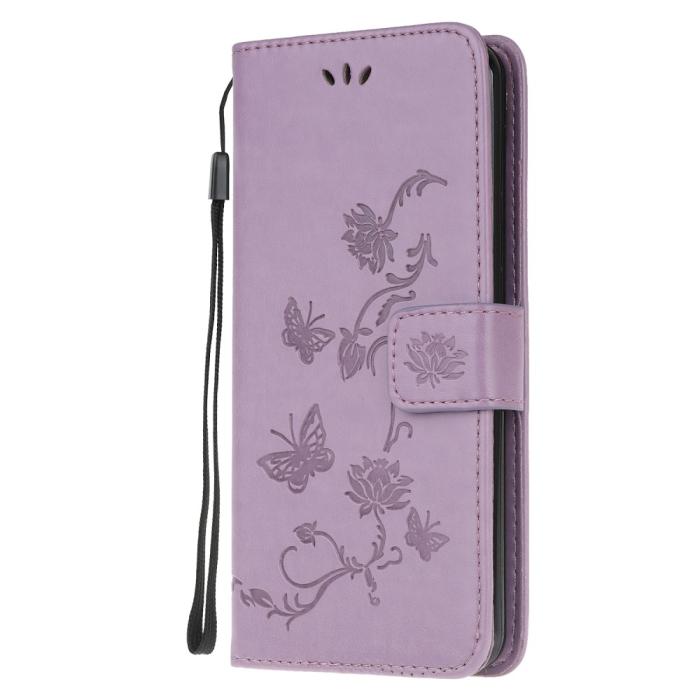 OEM - Butterfly Plånboksfodral Galaxy A72 5G - Lila