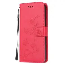 OEM - Butterfly Pl&aring;nboksfodral Galaxy A72 5G - Magenta
