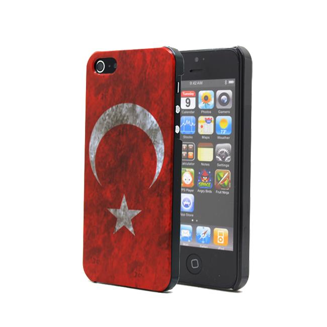 Turkiets flaggaBaksideskal till Apple iPhone 5/5S/SE | 2353 | AlltMobil