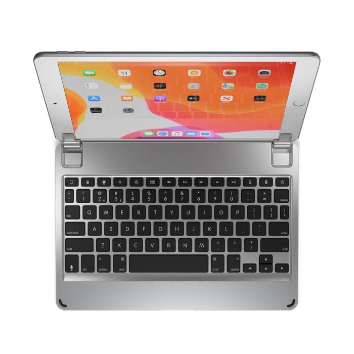 Brydge - Brydge Aluminium Tangentbord för iPad 10.2 tum Silver - Nordisk layout
